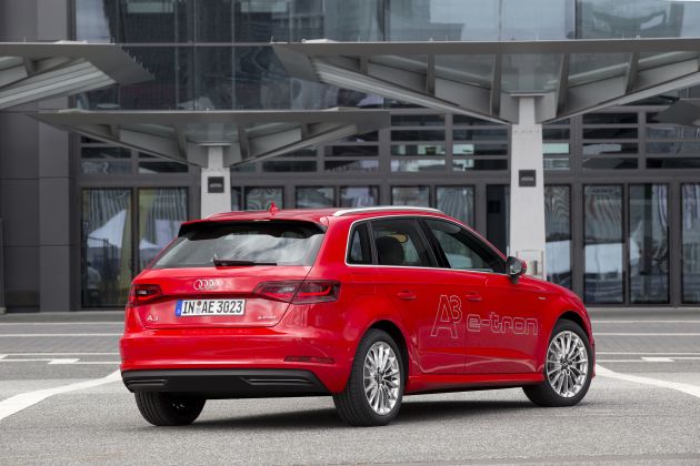 Audi A3 Sportback e-tron:
Audi A3 Sportback e-tron