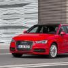 <p>Standaufnahme mit der Frontpartie des Audi A3 Sportback e-tron Farbe: Misanorot</p>