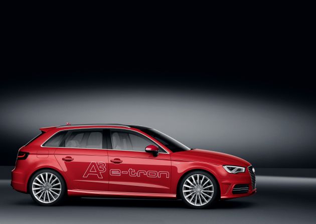 Audi A3 Sportback e-tron:
Audi A3 e-tron