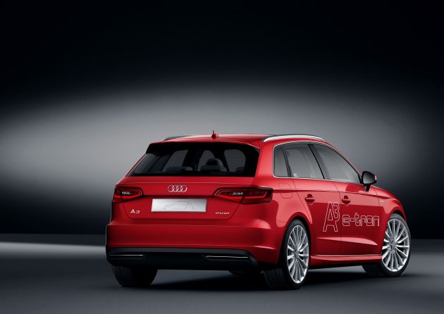 Audi A3 Sportback e-tron:
Audi A3 Sportback e-tron