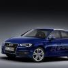 <p>Front- und Seitenpartie am Audi A3 Sportback g-tron</p>