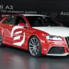 Front- / Seitenansicht des Audi A3 TDI clubsport quattro