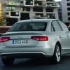 Die Heckpartie des Audi A4