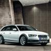 Die Frontpartie des Audi A4 Avant Allround Quattro