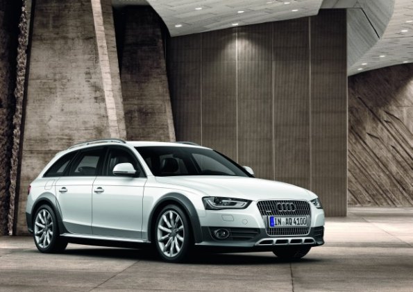 Die Frontpartie des Audi A4 Avant Allround Quattro