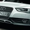 Eine Detailaufnahme an der Frontpartie des Audi A4 Avant Allround Quattro