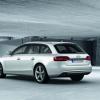 Die Heckpartie des Audi A4 Avant