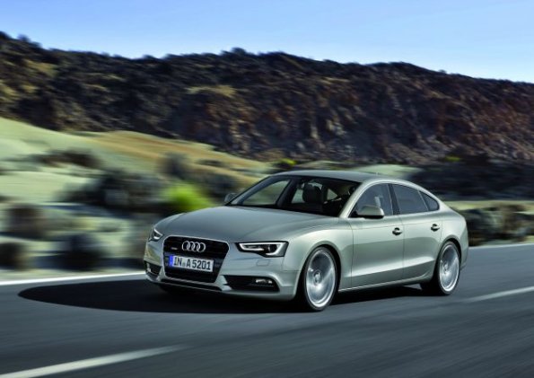 Die Frontpartie des Audi A5 Sportback