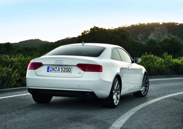 Die Heckpartie des Audi A5