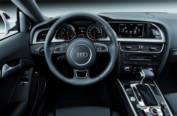 Das Cockpit des Audi A5