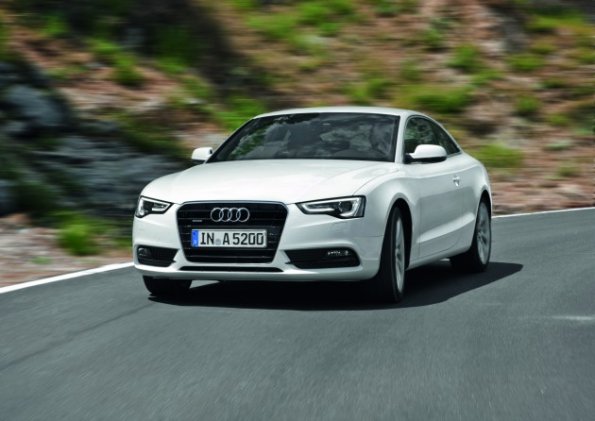 Die Frontpartie des Audi A5