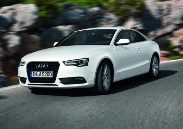 Die Frontansicht des Audi A5