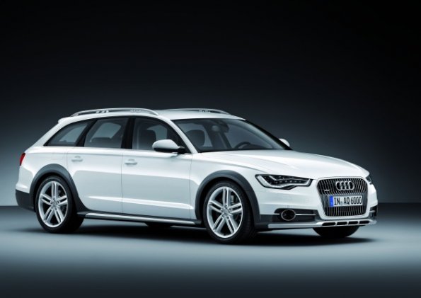 Front- und Seitenpartie des Audi A6 Allroad Quattro