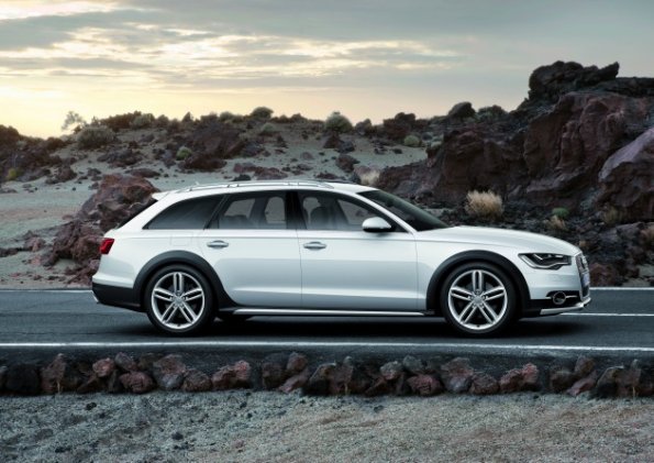 Die Silhouette des Audi A6 Allroad Quattro