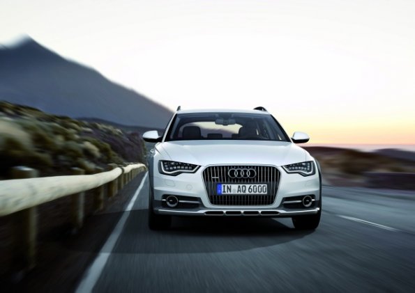 Frontansicht des Audi A6 Allroad Quattro