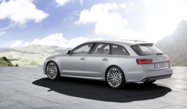 Seitenpartie des Audi A6 Avant