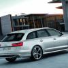 Heck- und Seitenansicht des Audi A6 Avant