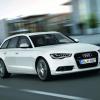 Der Audi A6 Avant in der Front- und Seitenansicht