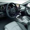 Ein Blick in den Innenraum des Audi A6 Hybrid