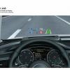 Das Head-up-Display im Audi A6