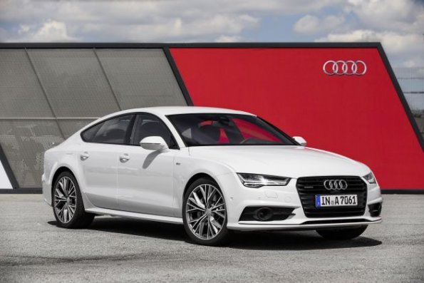 Frontpartie des Audi A7 Sportback