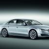 Seitenansicht des Audi A8 Hybrid