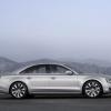 <p>Der Audi A8 im Profil Farbe: Florettsilber</p>