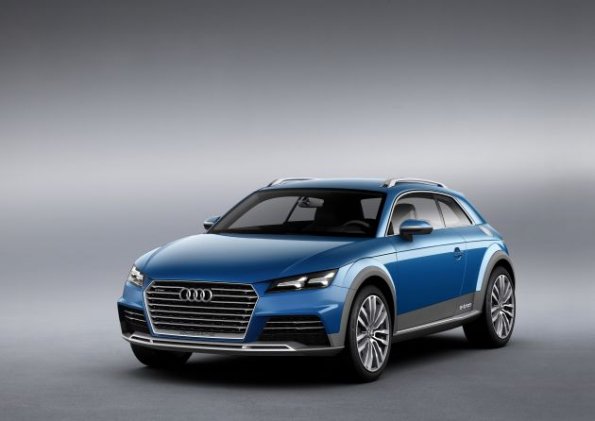 Frontansicht des Audi Allroad Shooting Brake