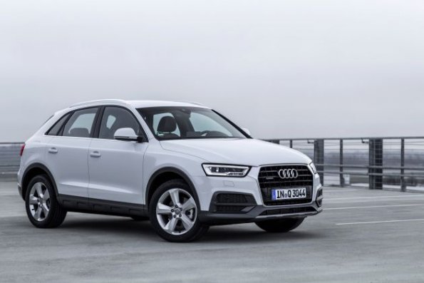 Frontpartie des Audi Q3