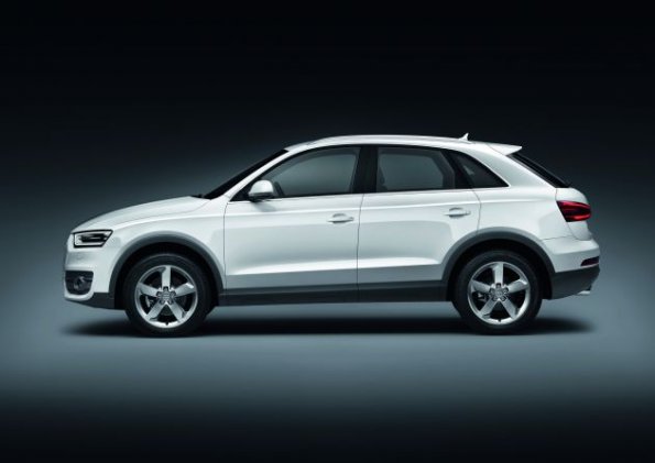 Silhouette des Audi Q3 Quattro