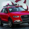 Der Audi Q3 red track in der Frontansicht <br />