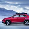 Die Silhouette des Audi Q3 red track