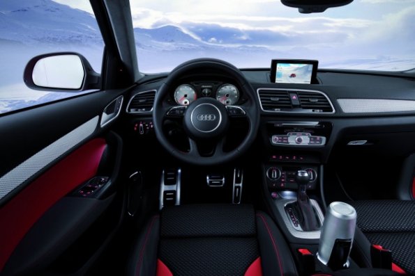 Das Audi Q3 Vail-Cockpit 