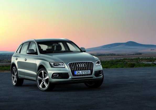 Die Frontansicht des Audi Q5