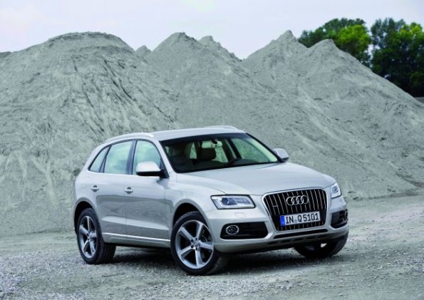 Die Frontansicht des Audi Q5