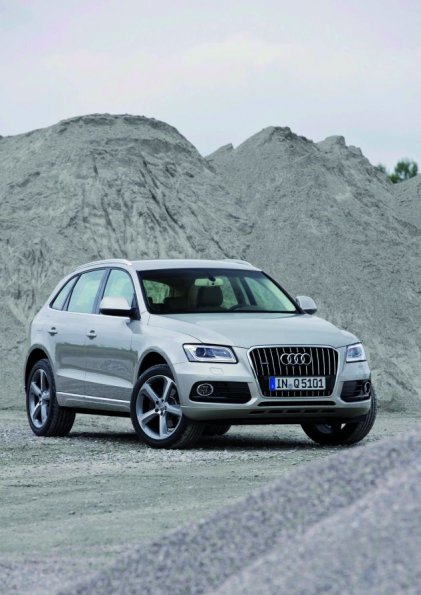 Front- und Seitenansicht des Audi Q5