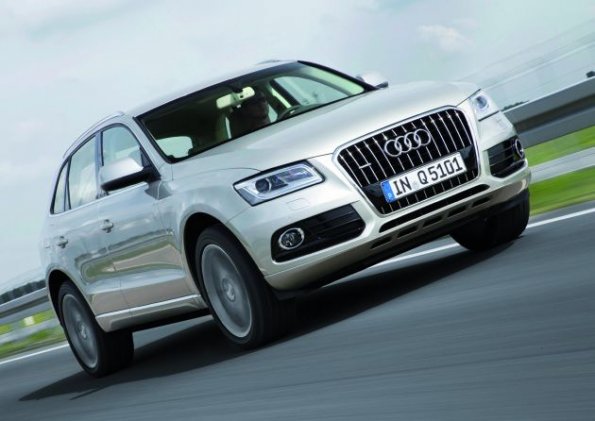 Die Frontpartie des Audi Q5