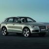 Die Front- und Seitenansicht des Audi Q5<br />