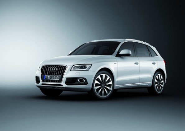 Die Frontpartie des Audi Q5 Hybrid Quattro