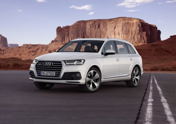 Frontansicht des Audi Q7 