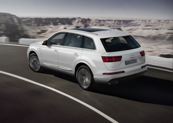 Heckpartie am Audi Q7 