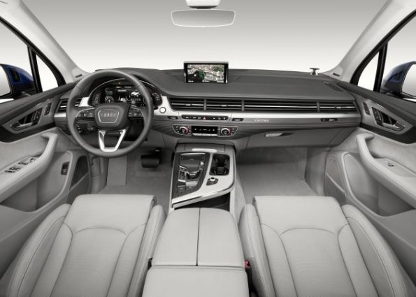 Cockpit und Armaturen im Audi Q7