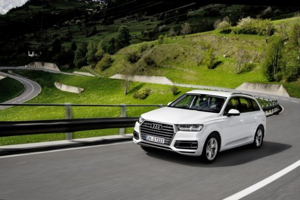 Frontpartie des Audi Q7