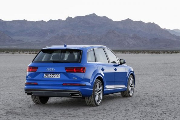 Heckpartie des Audi Q7 