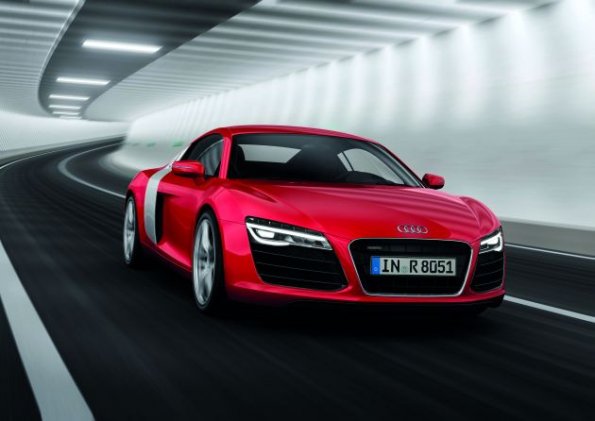 Die Frontpartie des Audi R8