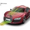 <p>Die Aerodynamik des Audi R8 e-tron</p>