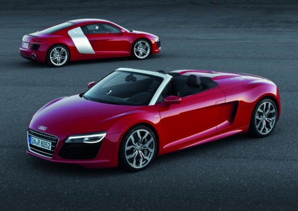 Der Audi R8 Spyder V10