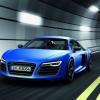 Die Frontpartie des Audi R8 V10 plus