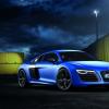 Front- und Seitenpartie am Audi R8 V10 plus