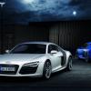 Front- und Seitenansicht des Audi R8 V10 plus